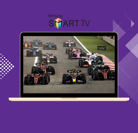 Formula 1 on Samsung Smart TV