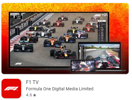 Watch F1 live free on Android 