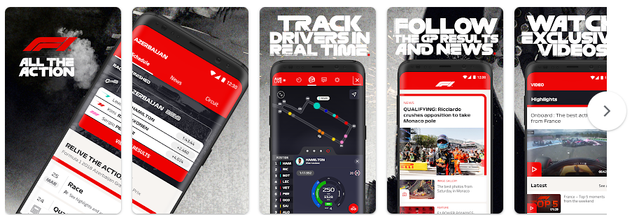 Watch F1 live free on Android 
