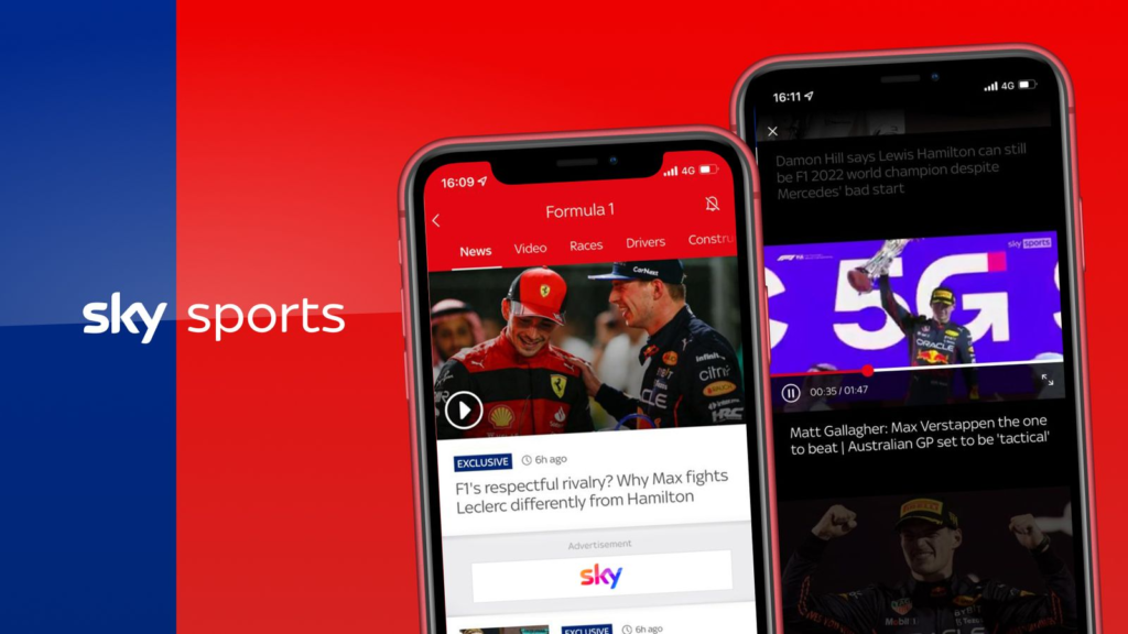 Watch F1 live free on Android sky sports