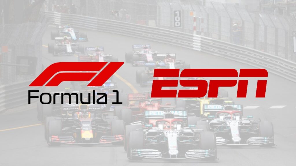 ESPN and FOrmula 1 partnership extended