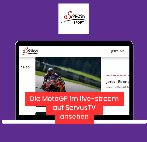 Sehen Sie kostenlos MotoGP live auf Servus TV