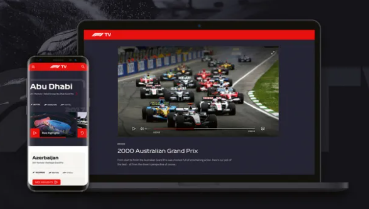 formula 1 streaming site - F1 TV