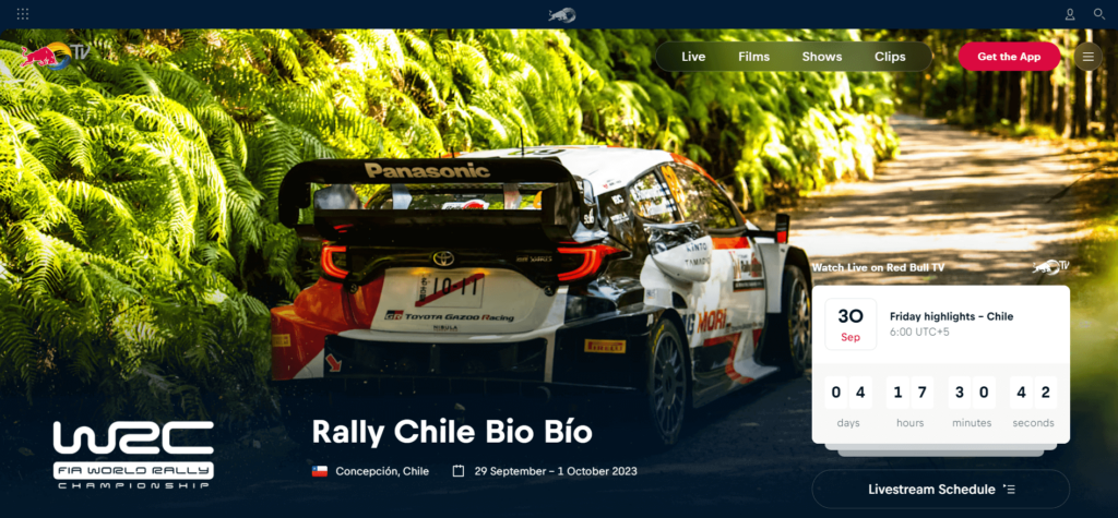 2023 WRC Rally Chile - RedBull TV