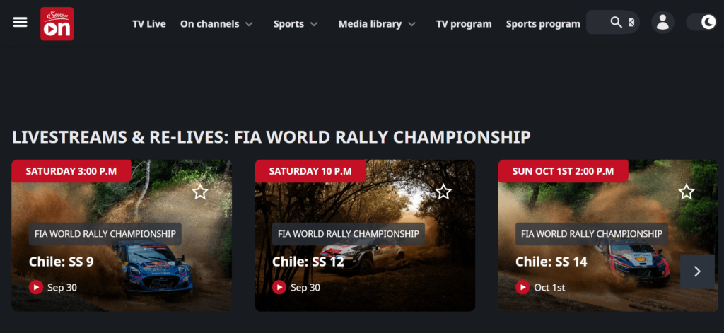 2023 WRC Rally Chile - Servus TV