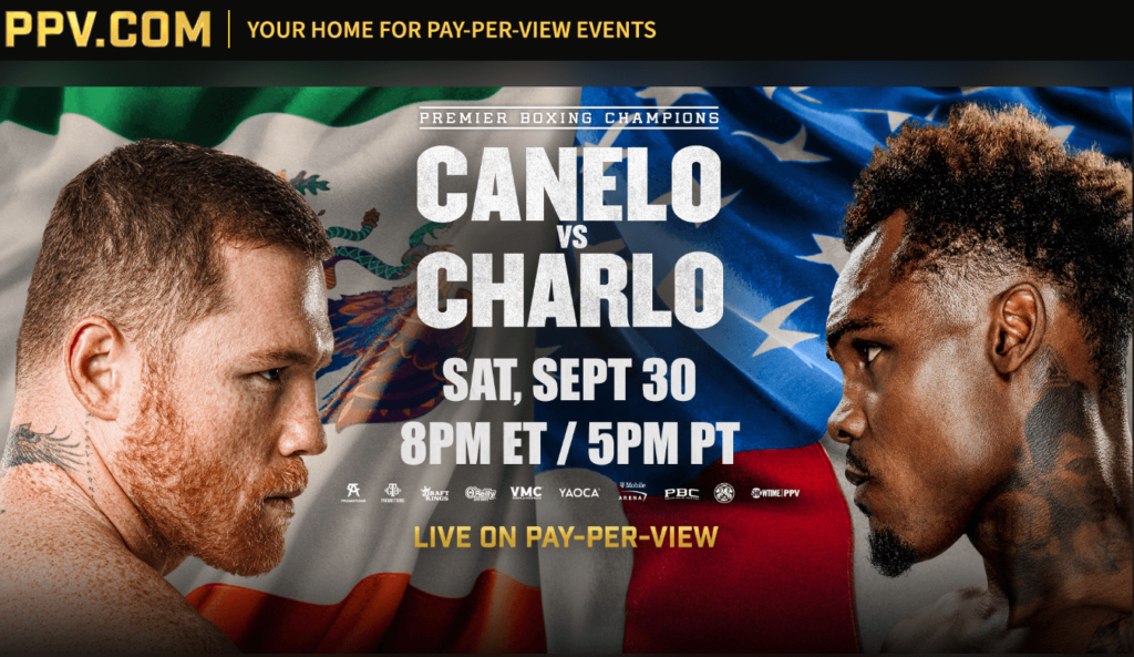 Canelo Alvarez vs. Jermell Charlo on Showtime PPV 