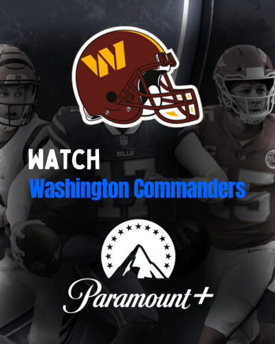 Washington Commanders Games on Paramount+